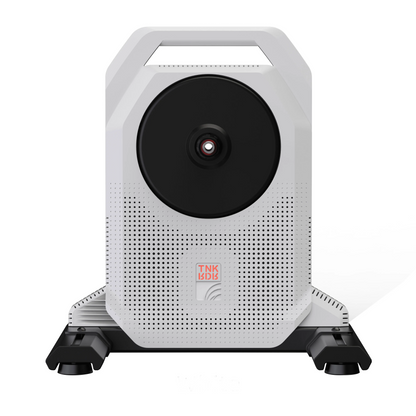 Portable White Smart Bike Trainer with Self-Powered Design