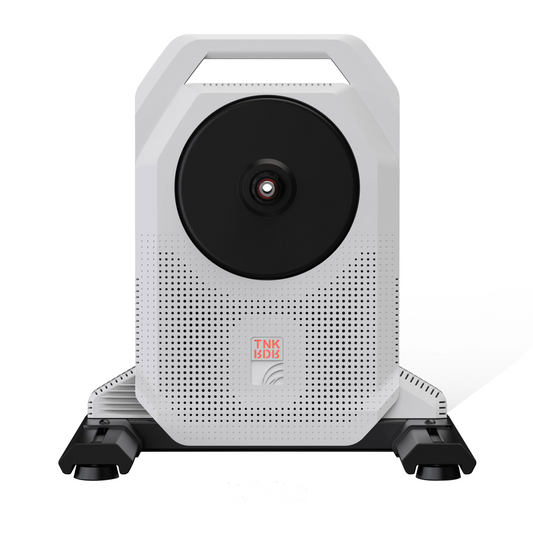 Portable White Smart Bike Trainer with Self-Powered Design
