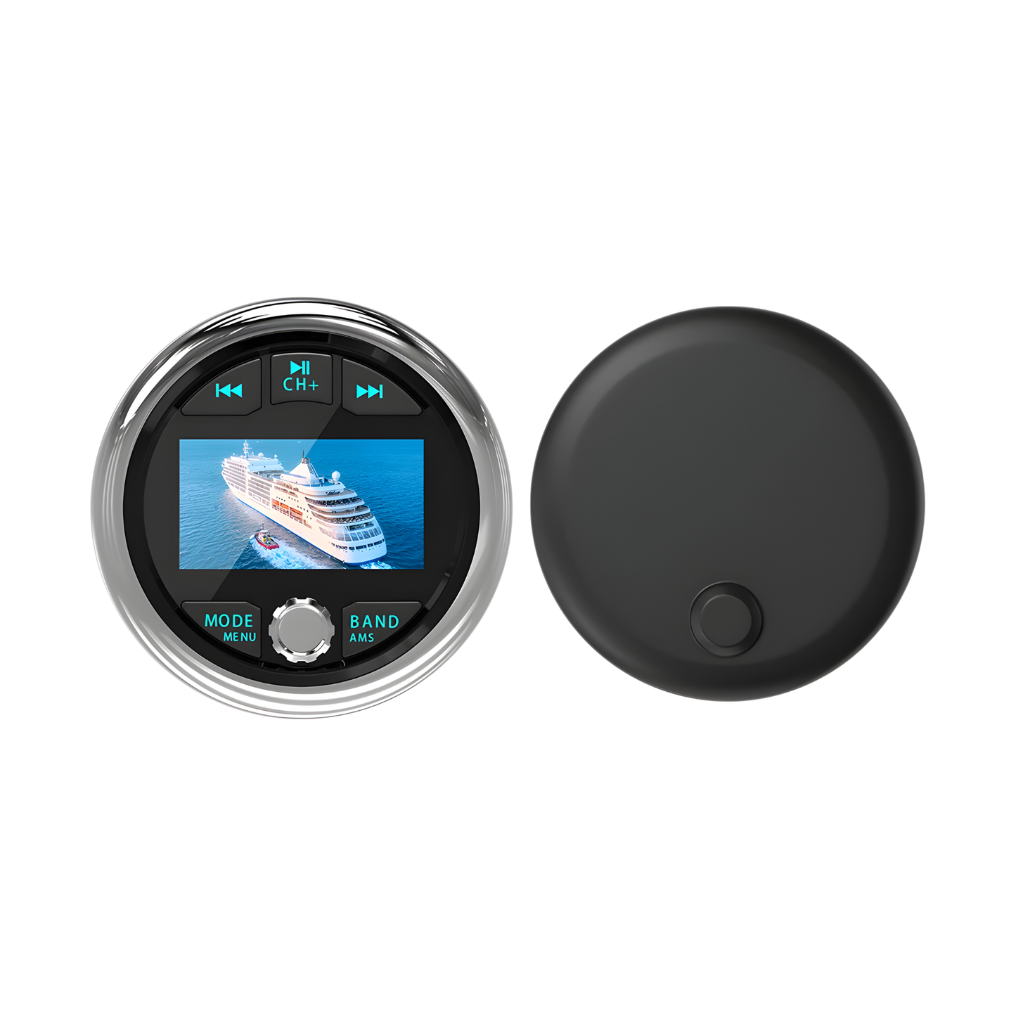 Waterproof 50RV with Cover for Outdoor Stereo Systems