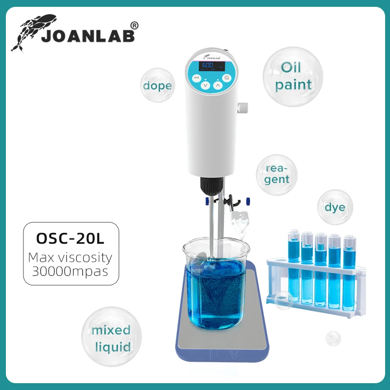 OSC-20L LCD Digital Lab Stirrer 20L Max Mixing