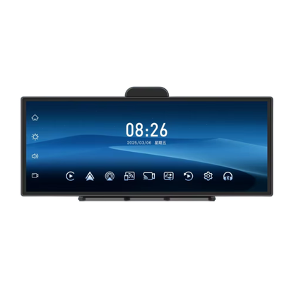 11.4-Inch 4K ADAS Dash Cam with CarPlay & Android Auto
