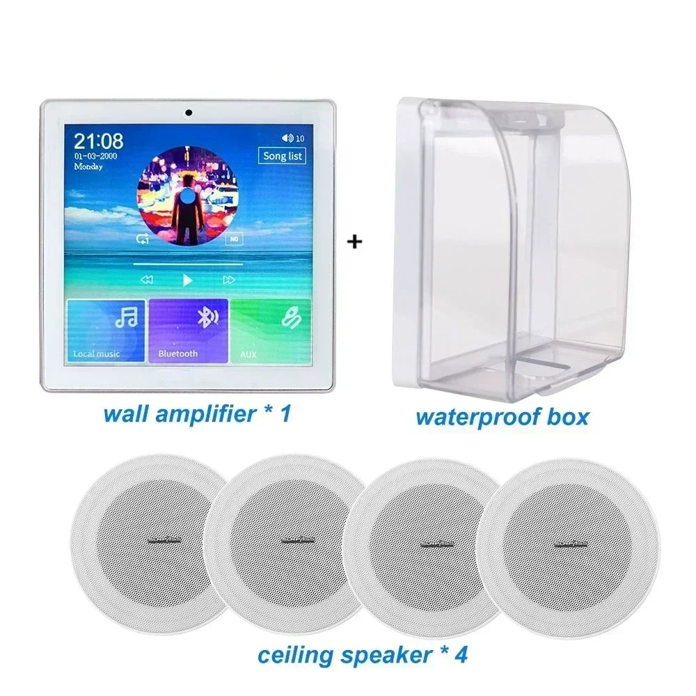 Mini PA System 4×20W Bluetooth Speaker