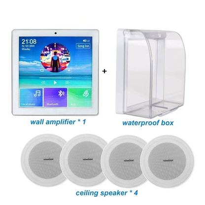 Mini PA System 4×20W Bluetooth Speaker