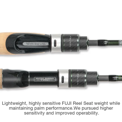 Portable 1.8m Ultralight Spinning Fishing Rod for Trout