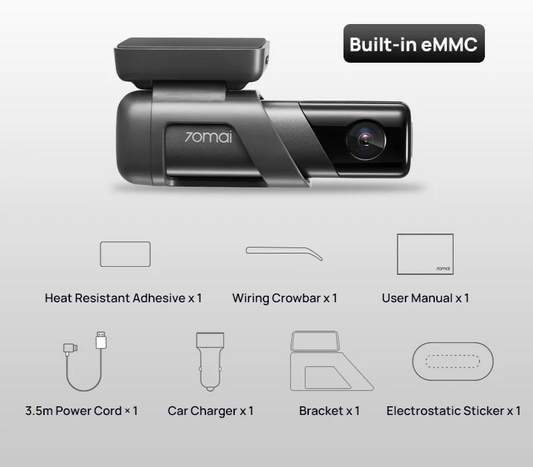 64GB Car DVR Camera 170 Dgree FOV Parking Monitor