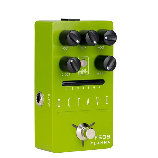FS08 Guitar Octave Effects Pedal with 7 Presets