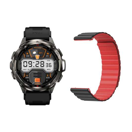 GPS Smartwatch AMOLED with Replacement Strap