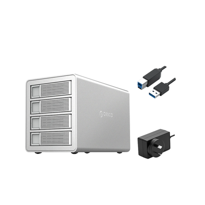 4 Bay 3.5 HDD Docking Station Dual-Chip 150W
