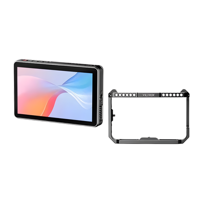 6 Inch 4K Touch Camera Monitor with Cage
