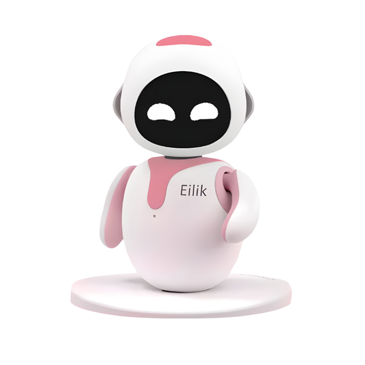 Pink Emotional AI Companion Robot for Kids