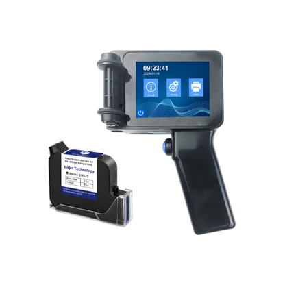 Portable Handheld Inkjet Printer for Text QR Barcode Coding