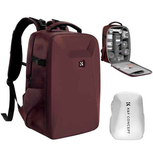 Durable 22L Photography Backpack with Rain Cover