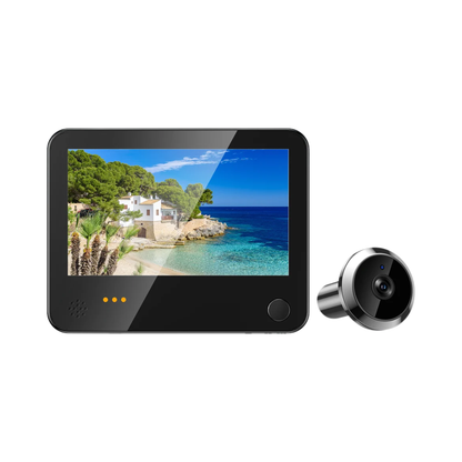1080P Digital Peephole with PIR Motion Detection