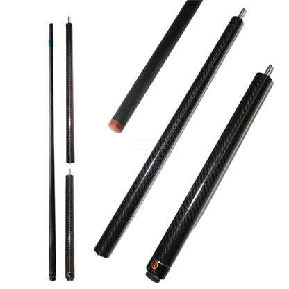 3pc Billiard Cue 12.9mm Tip Carbon Fiber Break Jump 147cm