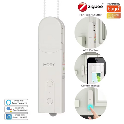ZigBee Smart Roller Blind Motor with App & Voice Control