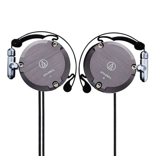 Silver Wired Sport Earphones with Heavy Bass 3.5mm