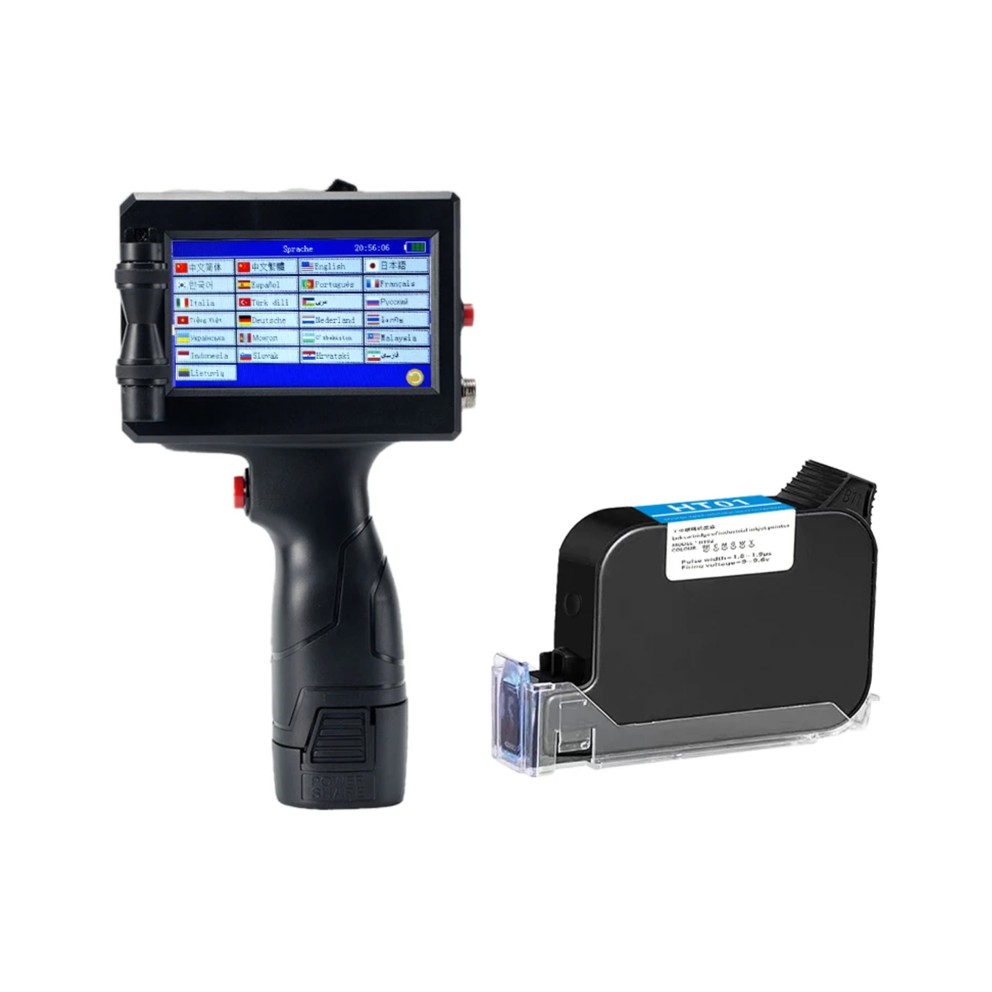 Smart Handheld Inkjet Printer 1 Ink for Packaging