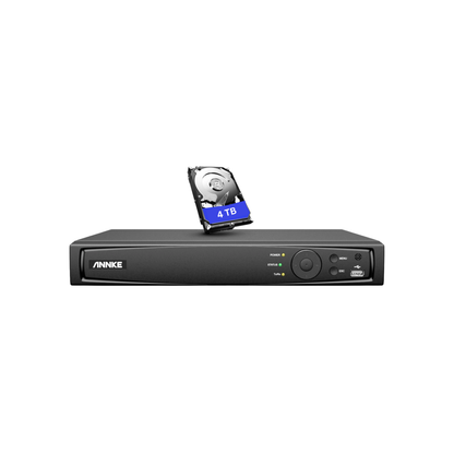 4TB Storage 12MP 8CH PoE Security NVR