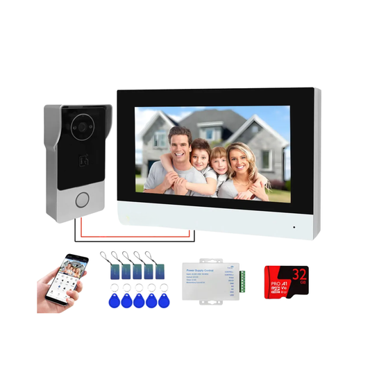 7 Inch Touch Screen Video Doorbell 32GB