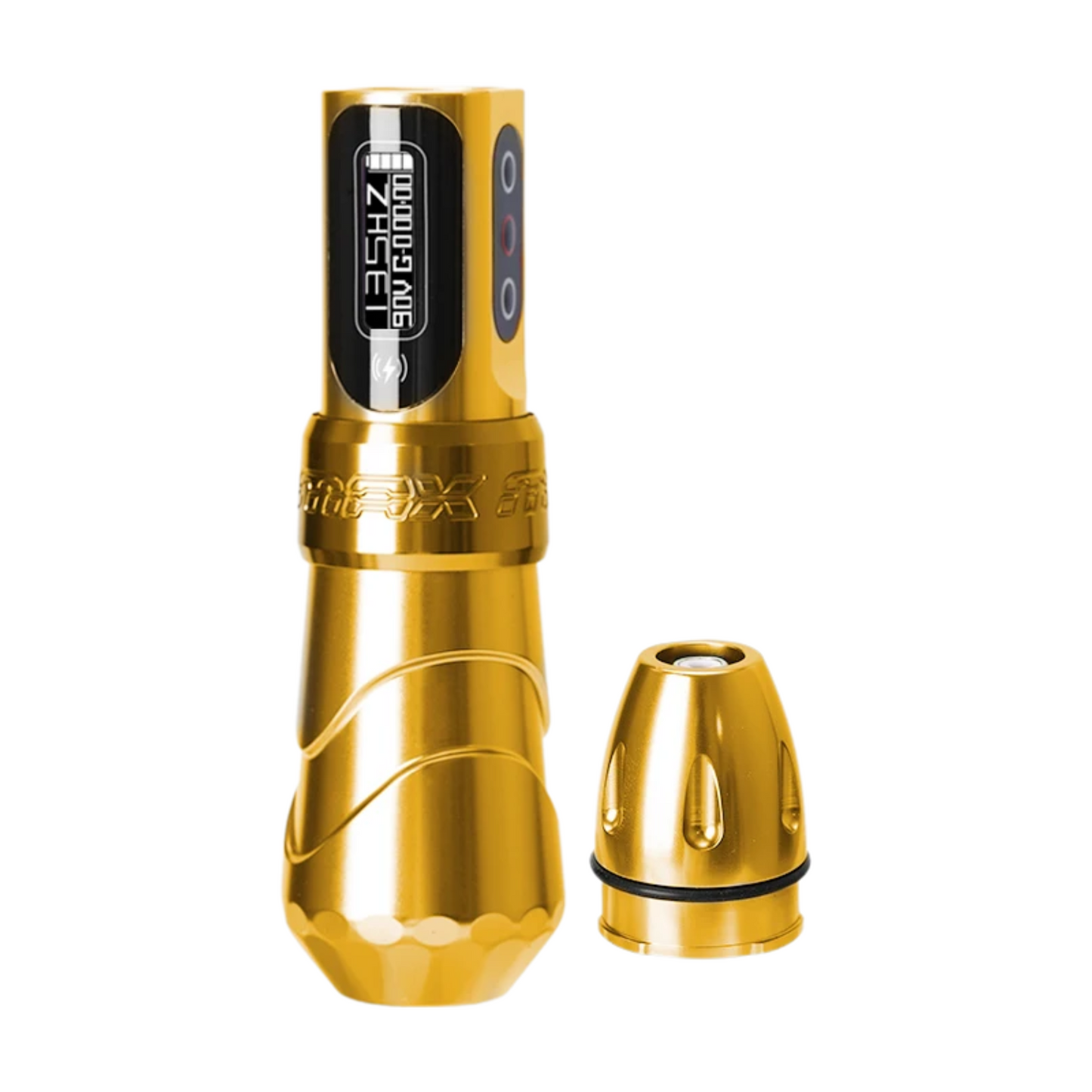 Glossy Gold Tattoo Machine Pen with Coreless Motor