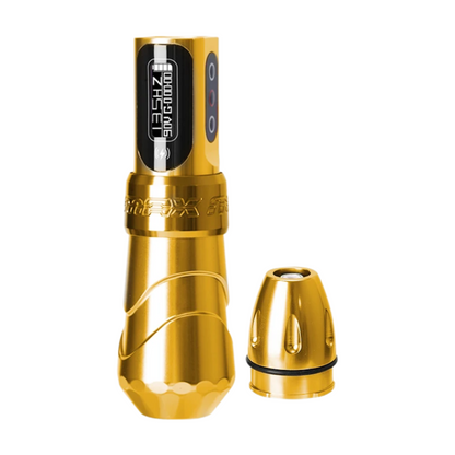 Glossy Gold Tattoo Machine Pen with Coreless Motor