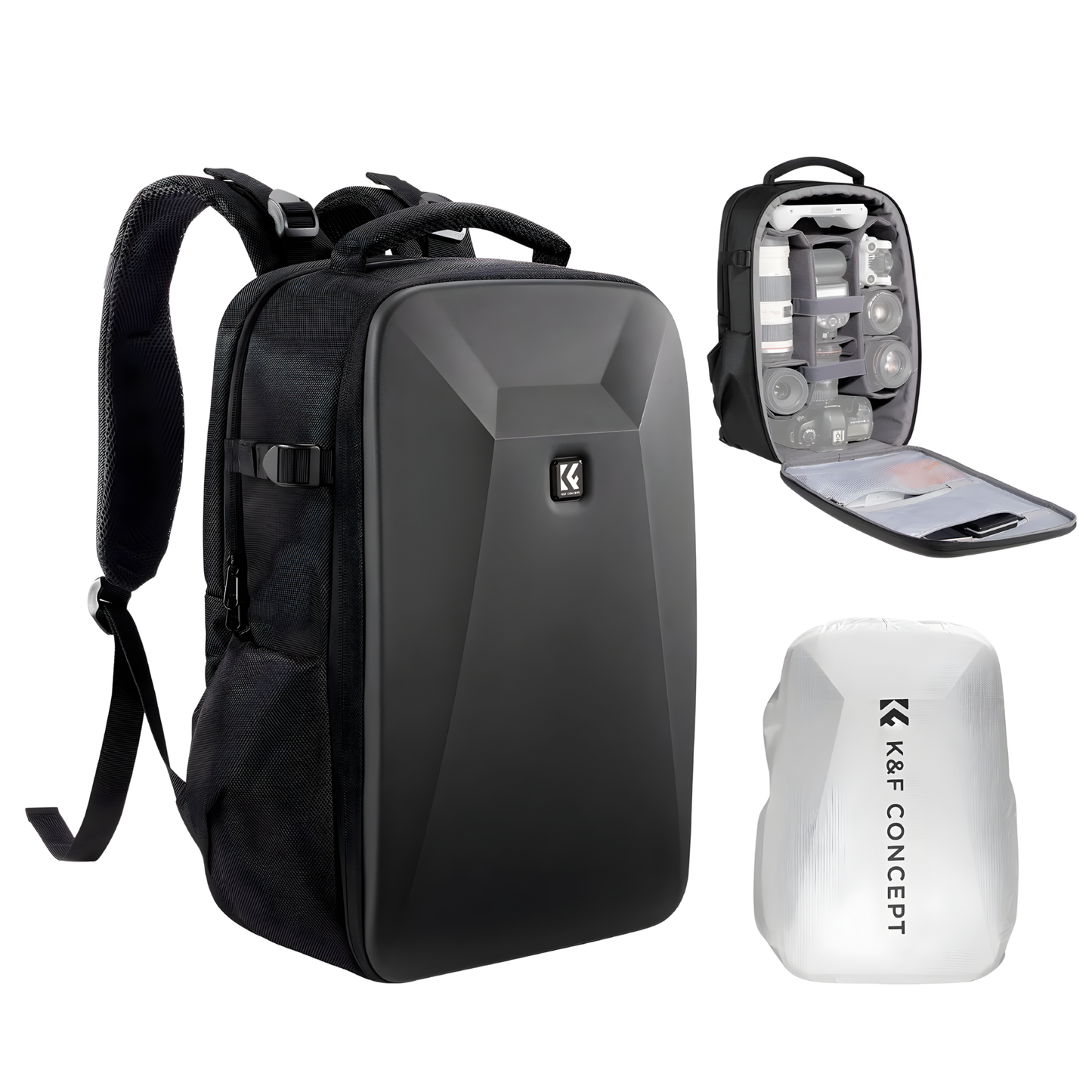 Weatherproof 22L Camera Backpack for Outdoor Shoots