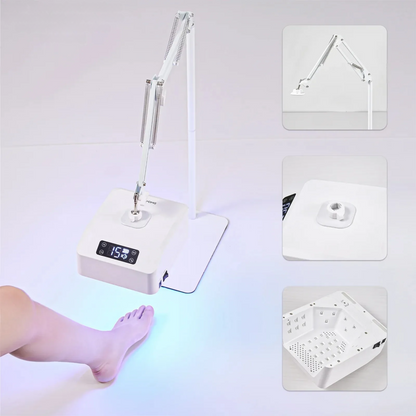 48W Pedicure UV LED Lamp Rechargeable Gel Nail Dryer