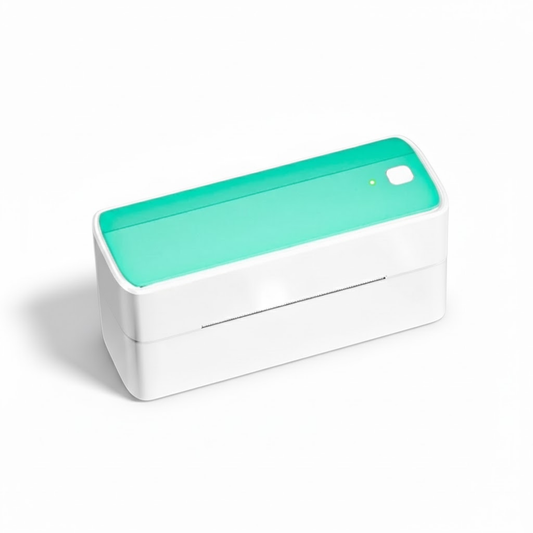 Green Wireless 4x6 Shipping Label Maker for Home and Office