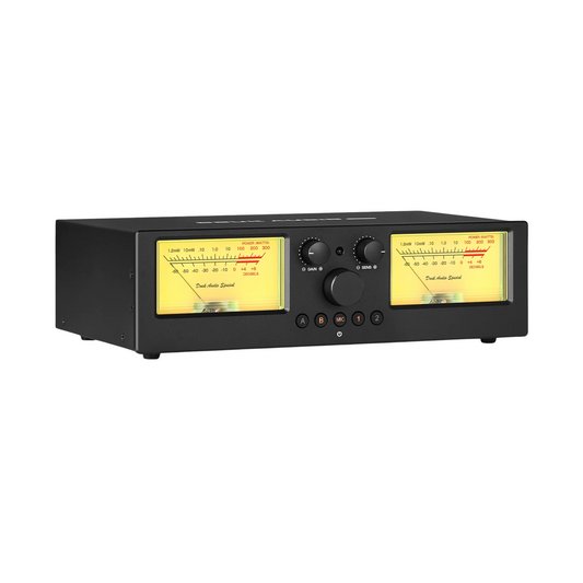 2-Way Amplifier and Speaker Switcher with Analog Display