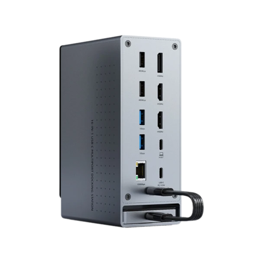 Laptop USB C 16 in 1 Dock with SSD