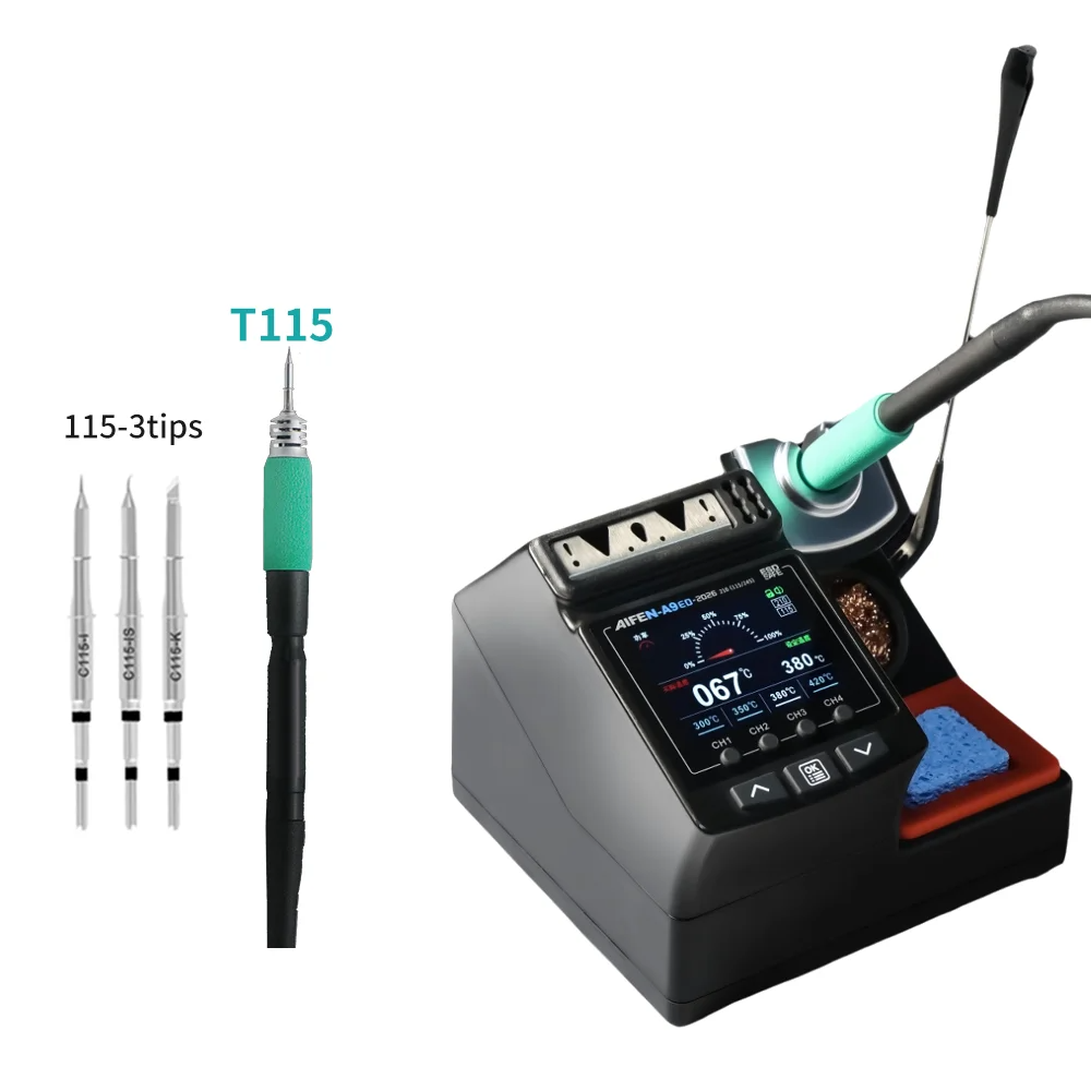 180W Soldering Station 115 Handle with 3 Tips