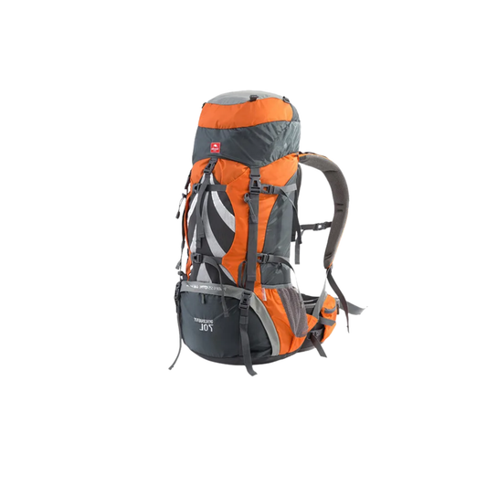 Durable 70L Outdoor Adventure Backpack Orange