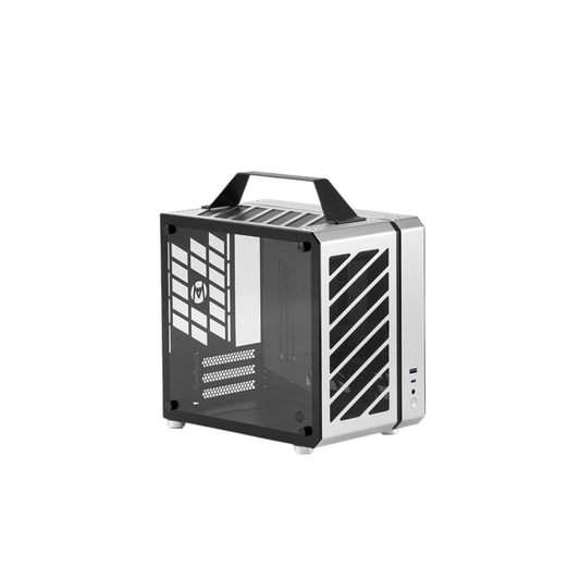 Portable Mini Aluminium PC Case ITX/MATX Acoustic