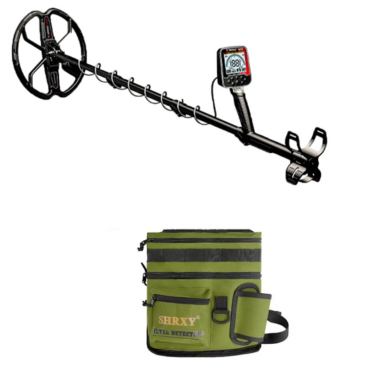 Metal Detector Kit with Carry Bag Waterproof Rechargeable