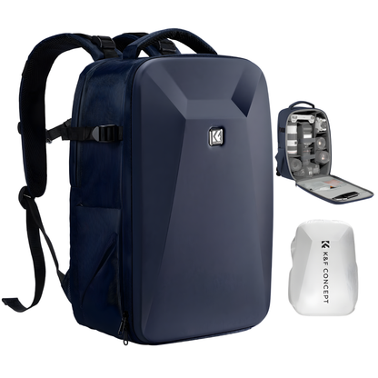 Travel Camera Backpack 22L with Waterproof Protection