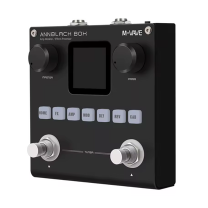Rechargeable Guitar Bass Multi Effects Processor with Amp Models