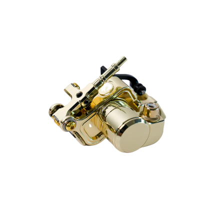 Rotary Tattoo Machine Adjustable 0-4mm Stroke RCA Gold