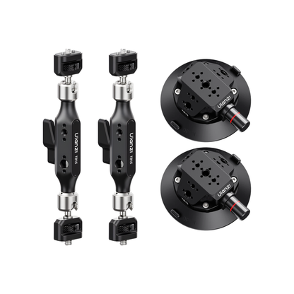 2 Suction 2-Arm Magic Camera Mount for Vehicles