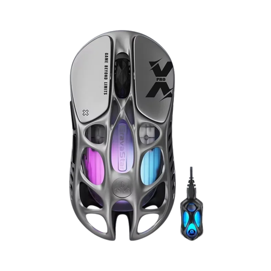 8K Pro Wireless Gaming Mouse with RGB Lighting and Control
