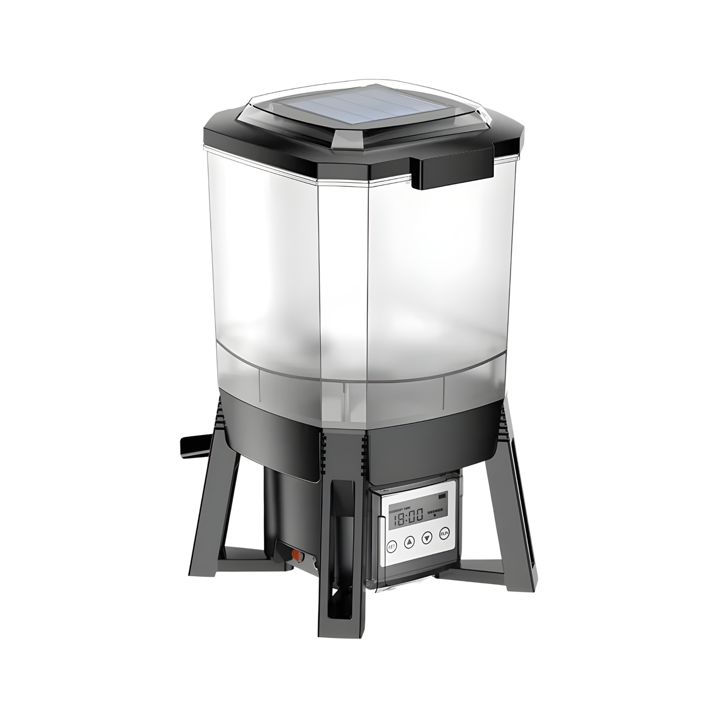 6L Outdoor Solar Fish Feeder Timer