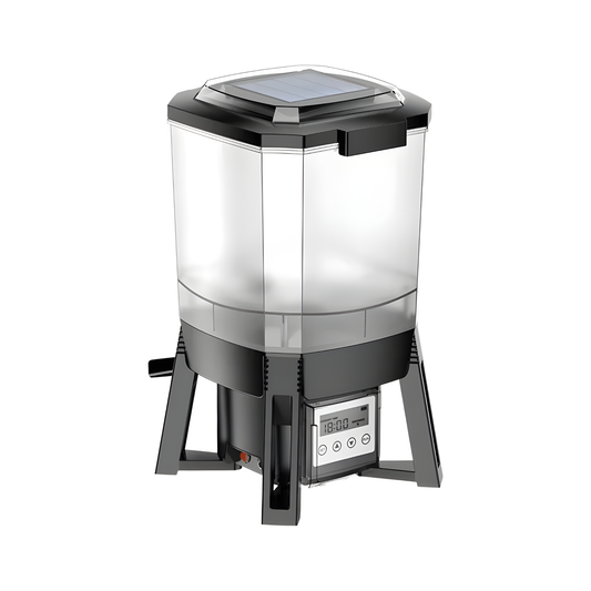 6L Outdoor Solar Fish Feeder Timer