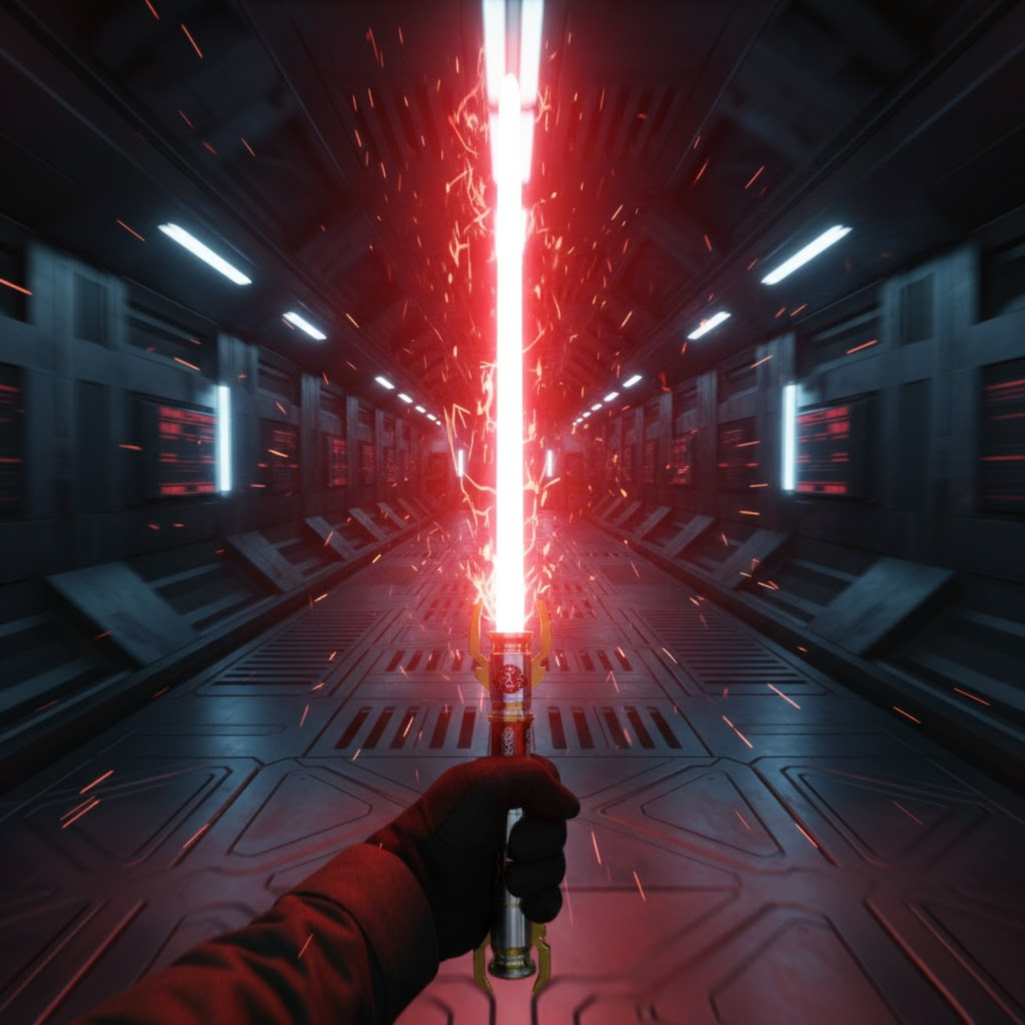 RGB Neopixel Ready Saber Hilt No Electronics