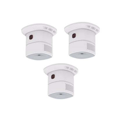 3 Pack Smart Zigbee Carbon Monoxide Detectors with App Control