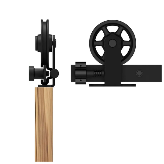 Industrial Single Wood Barn Door Track 203CM