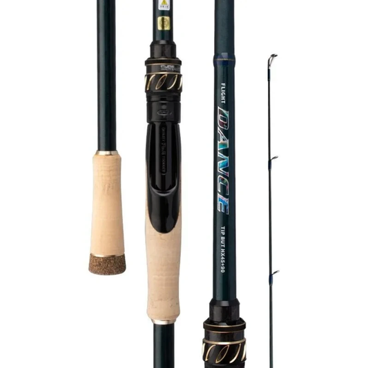 Medium-Power 7'6" Bass Spinning Rod with Fuji Guides
