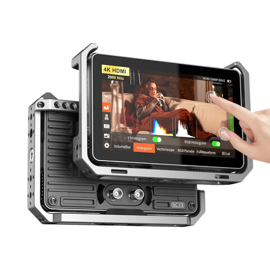 Portable 2000-Nit Camera Monitor Cage Kit