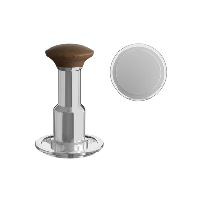 Barista Flat Silver Tamper 58.35mm 4-Spring Pressure