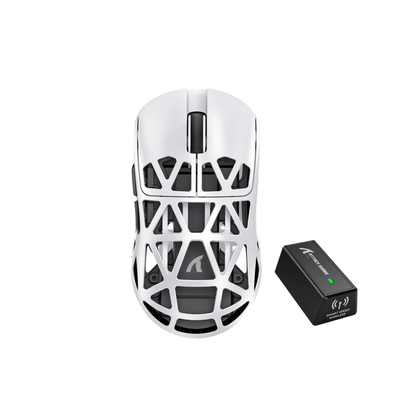 White High Performance Wireless Gaming Mouse