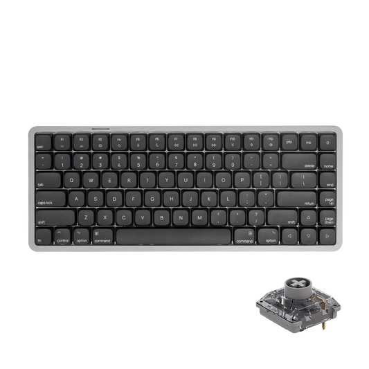 75% Wireless Mechanical Keyboard RGB Hot-Swap Tri Mode