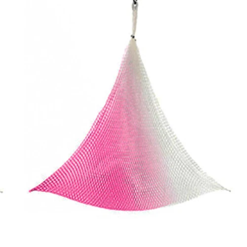 Pink Gradient Aerial Yoga Hammock Swing Inversion Fitness Net